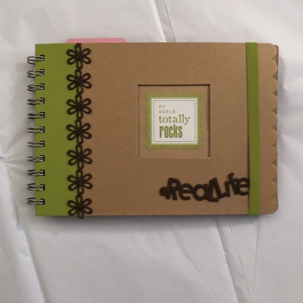 RealLife- “My World Rocks”- Scrapbook